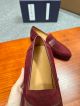 J.M.WESTON Man Red Calfskin Business Leather Shoes 042849 (9)_th.jpg